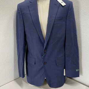 NEW BROOKS BROTHERS Classic Fit Wool Archive Blazer • Size 38R • Navy Blue